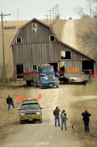 Barn moving